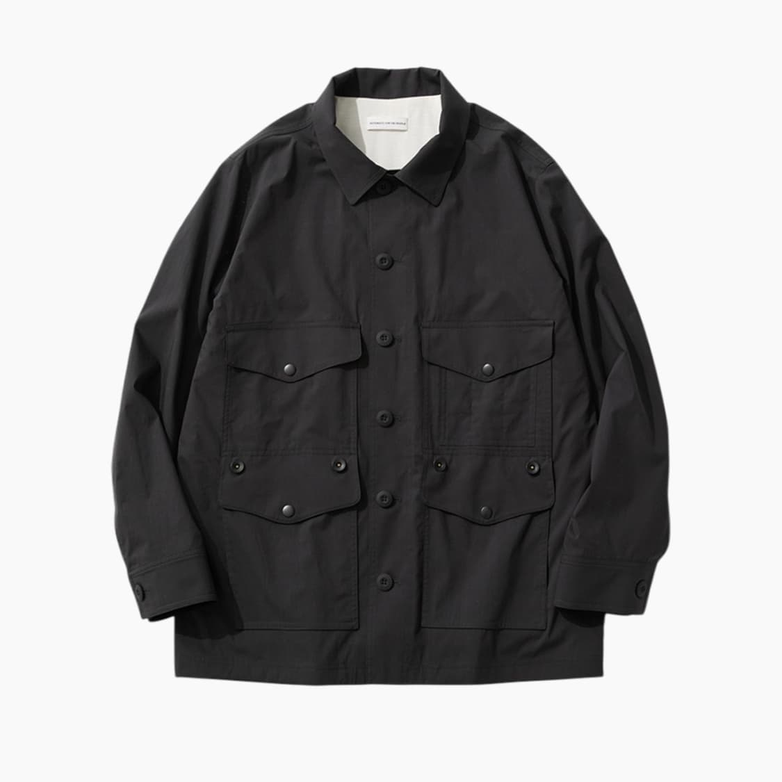 1 2 3 오토매틱포더피플 크루저 자켓 차콜 블랙 새제품 판매 상품이미지1