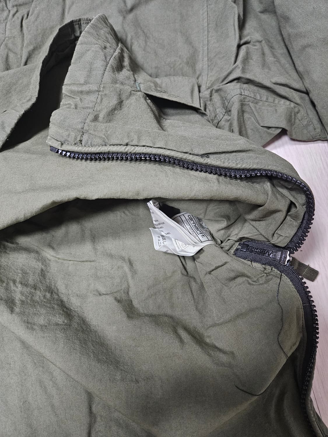 칼하트 범 하프집업 아노락 xl (국내110)새제품 상품이미지5