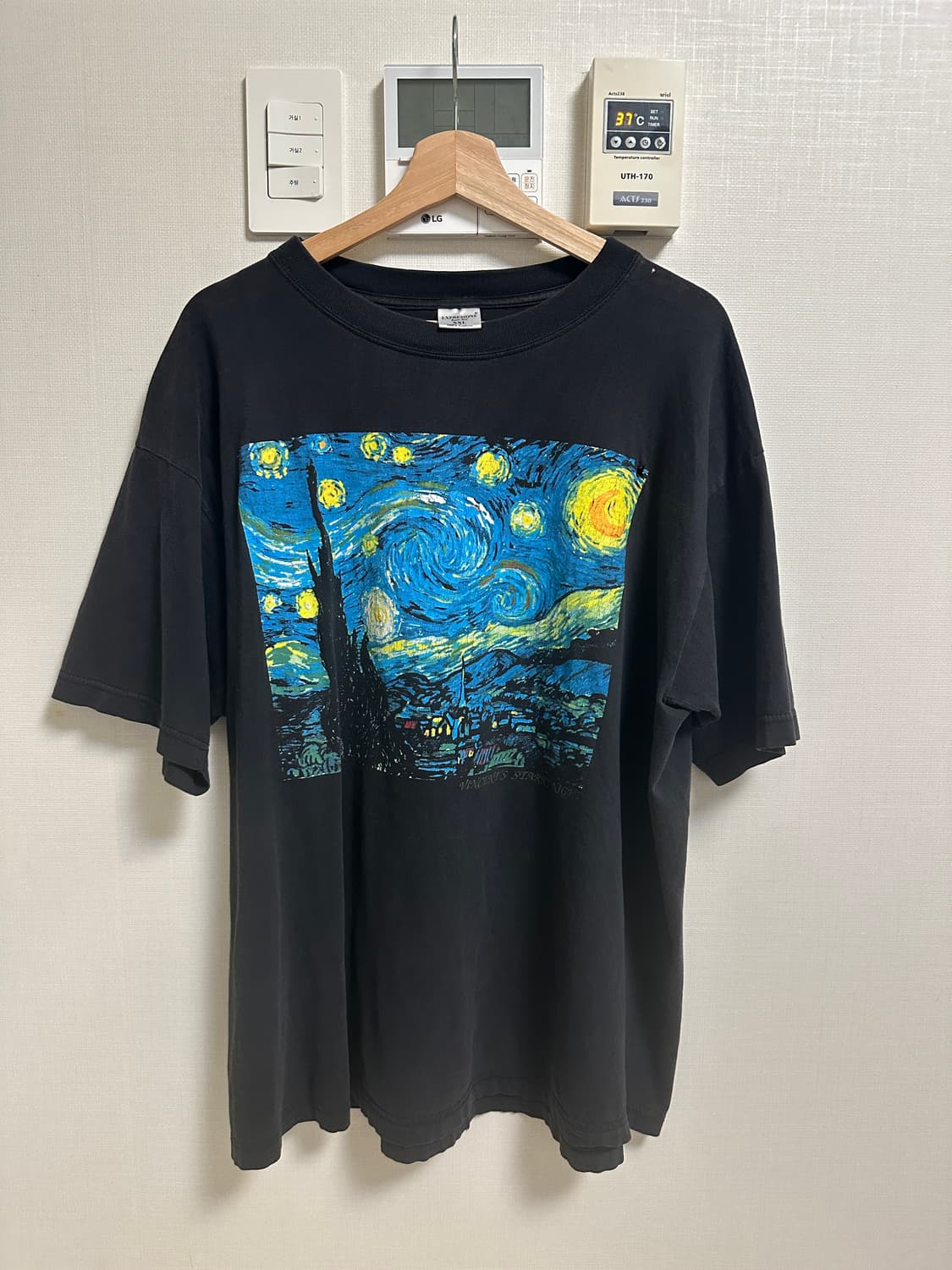 90s 빈티지 반고흐 반팔 티셔츠 상품이미지1