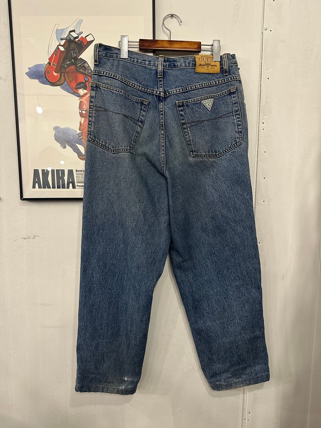 32)90s 게스 데님팬츠 made in usa 상품이미지2