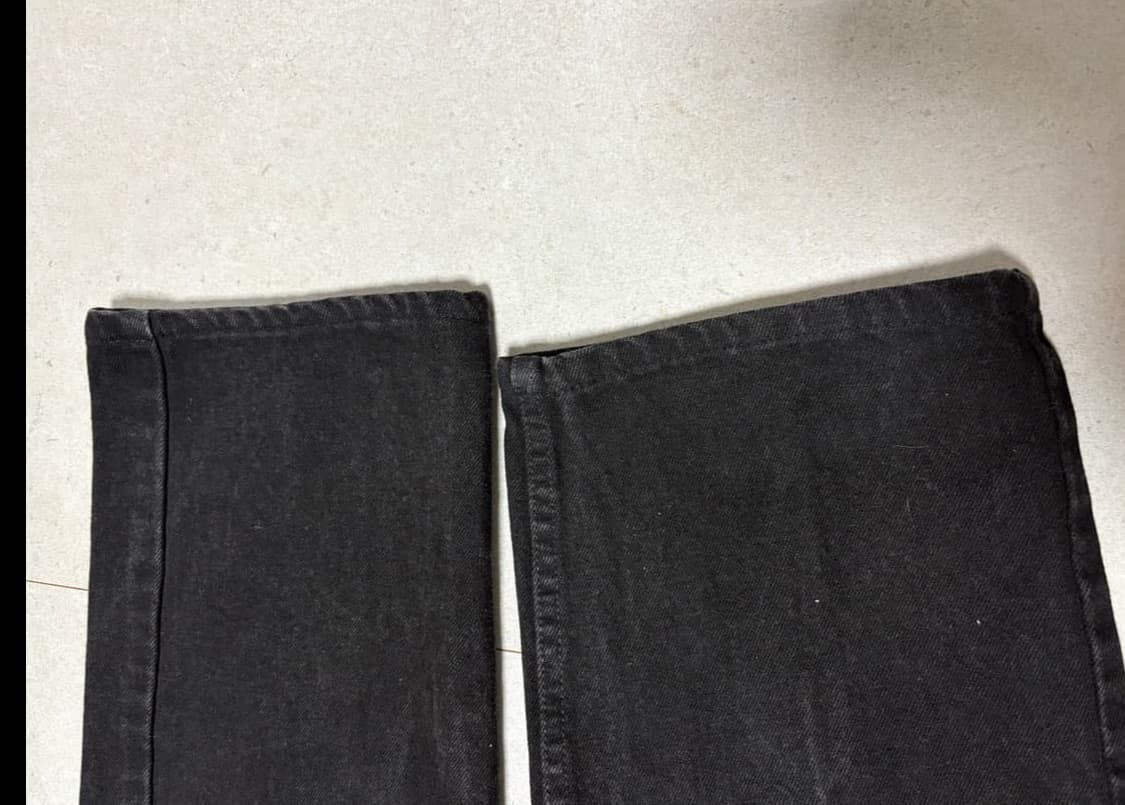 90s levi's 505 오렌지탭 블랙진 Made in USA 상품이미지9