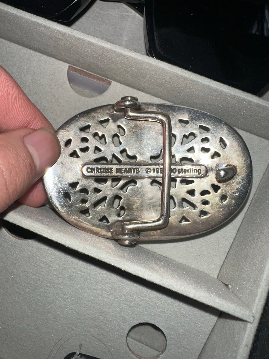 크롬하츠 오발 버클 1.5인치 (스트랩 X) 상품이미지3