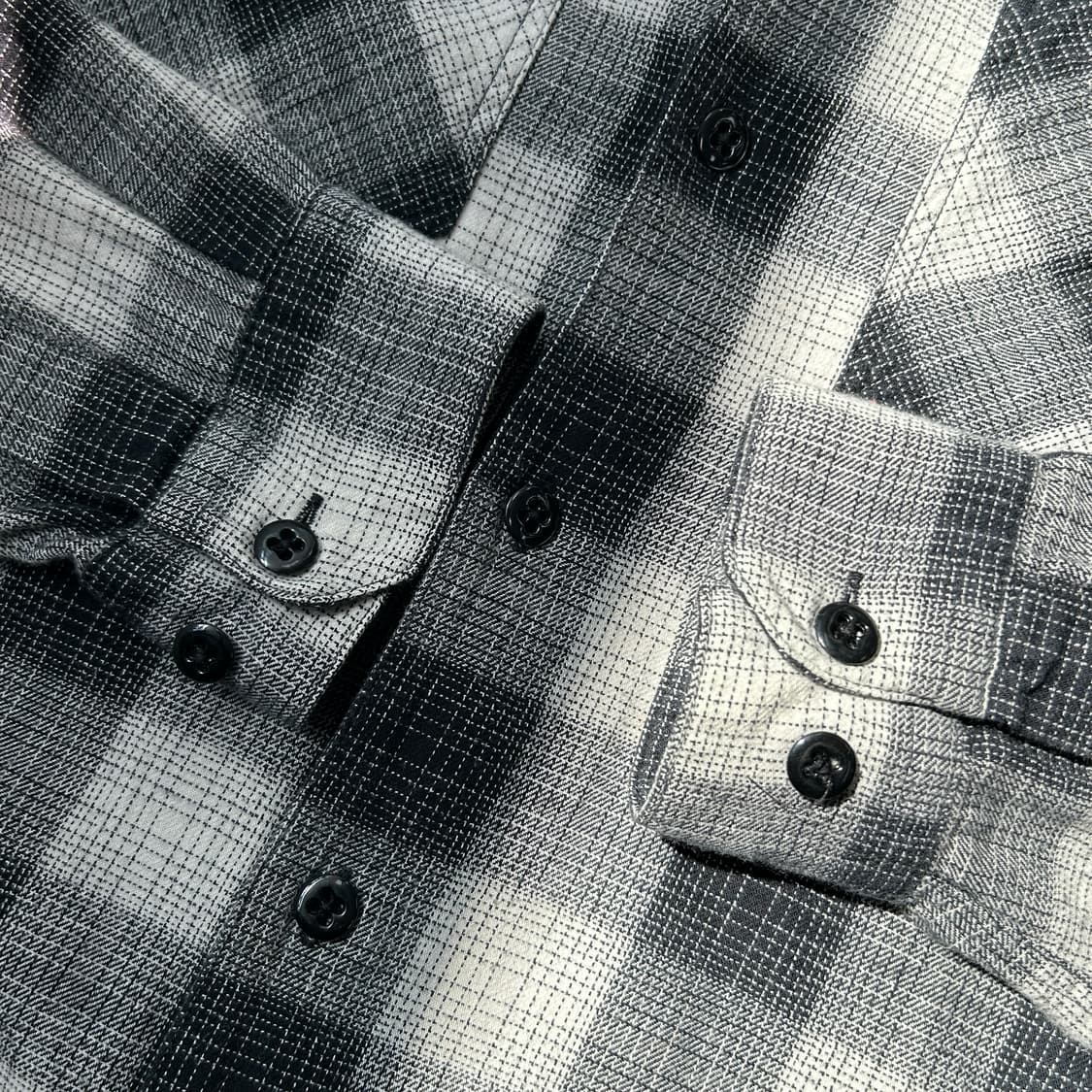 에스피오나지 체크 패턴 셔츠 상품이미지4