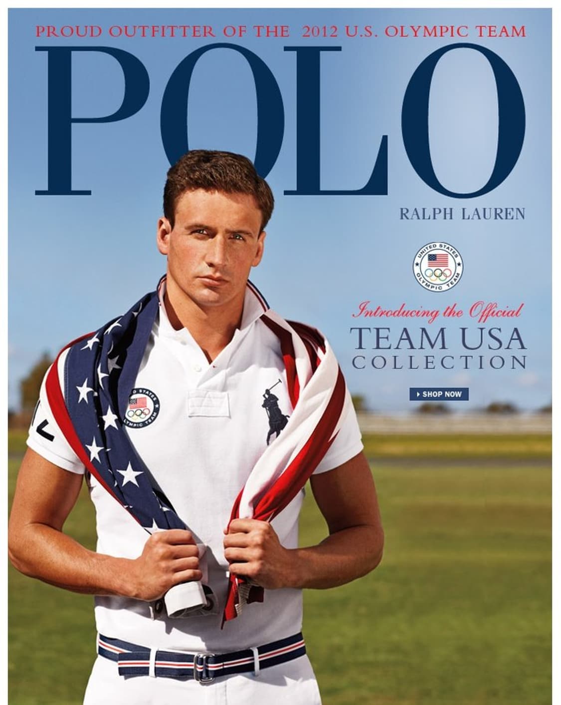 POLO 폴로 랄프로렌 2008 올림픽 USA 팀 셔츠 상품이미지2