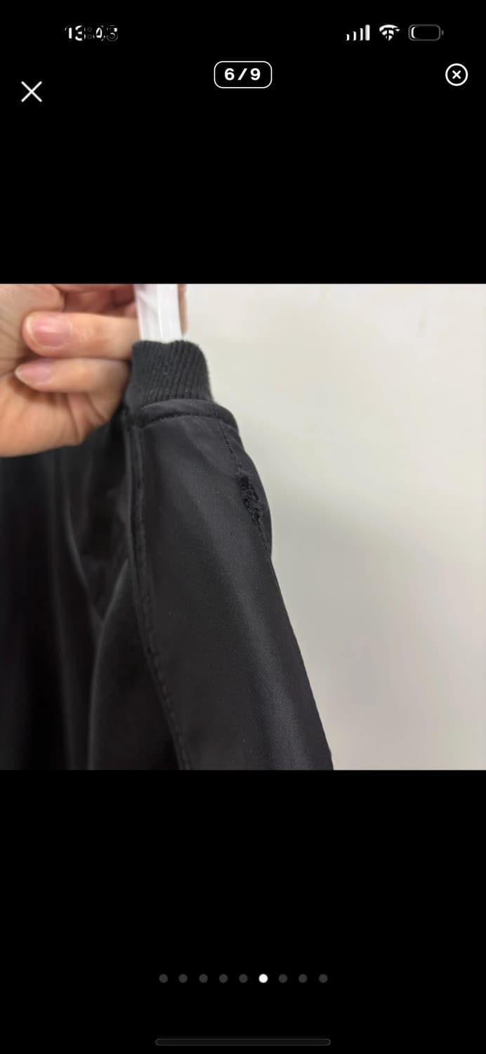 준지 ma-1 타소재 맨투맨 상품이미지7