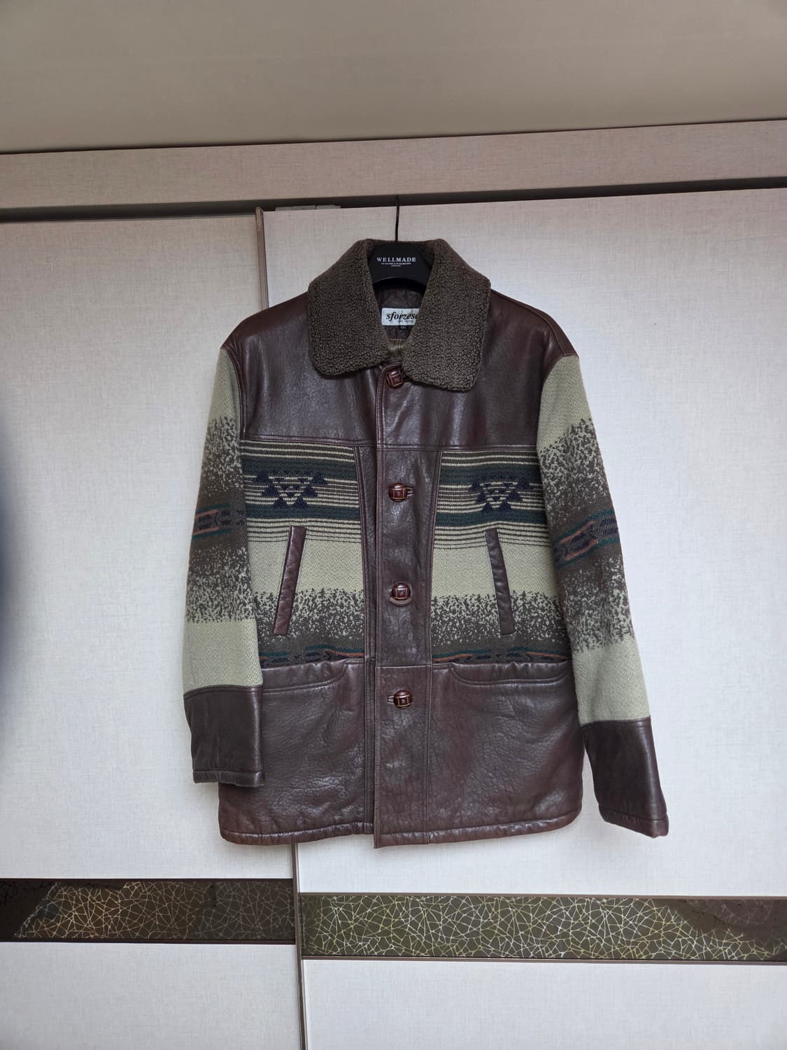 Sforzesco[이탈리아] 천연양가죽 무스탕 105 상품이미지1