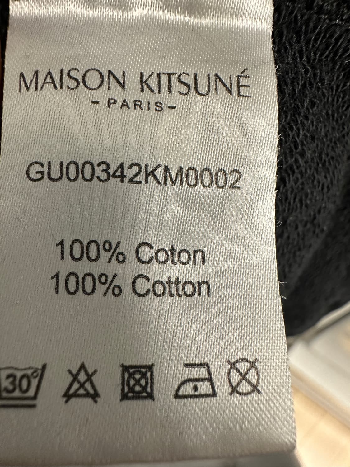 메종키츠네 칠렉스 폭스 맨투맨 xl(정품/택있음) 상품이미지4