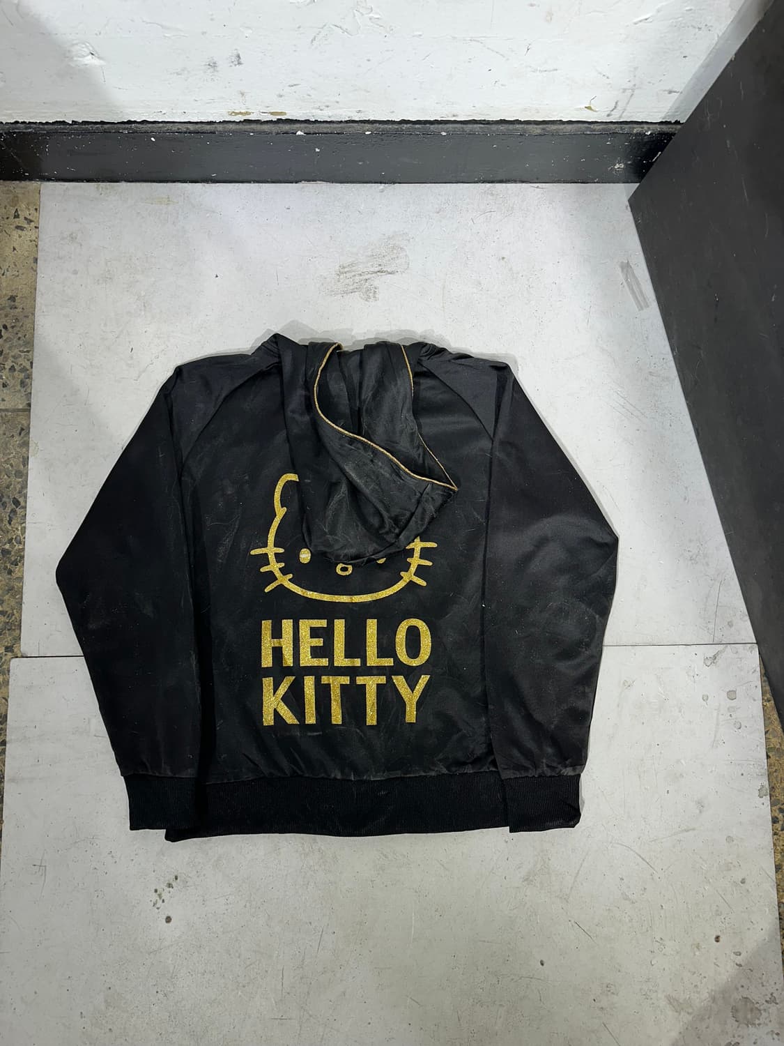 JPN 헬로키티 빅로고 져지 갸루 트레이닝 팬츠 추리닝 셋업 L 상품이미지7