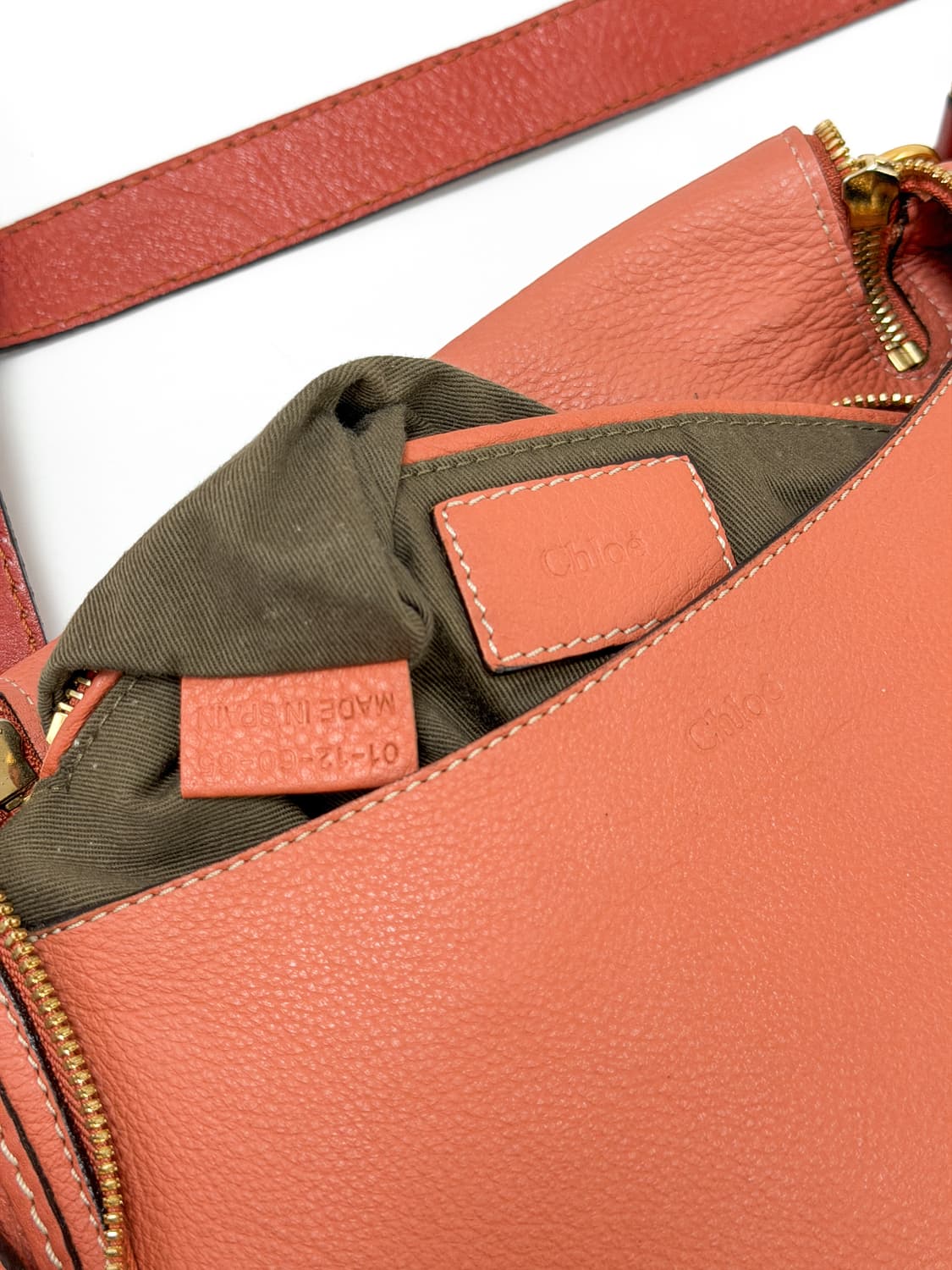 끌로에 마르씨 미디움 새들 크로스백 상품이미지9