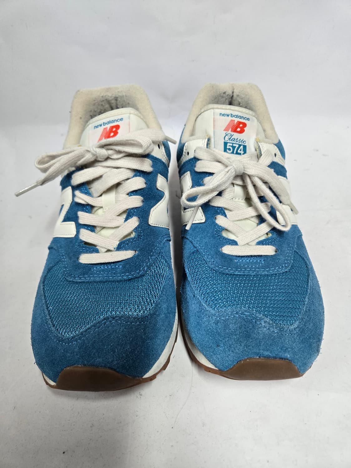 뉴발란스 574 블루 스웨이드 운동화260mm 상품이미지2