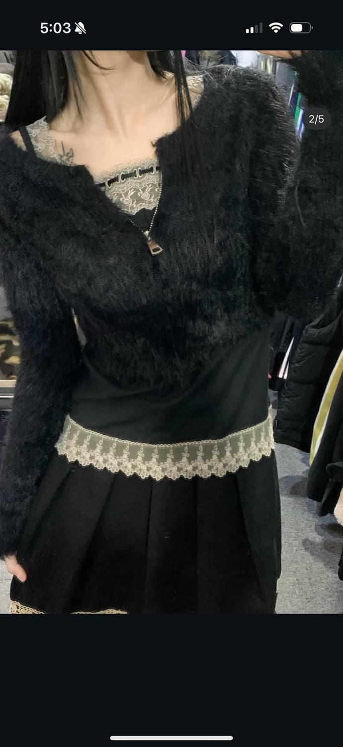 블랙상의세트 상품이미지1