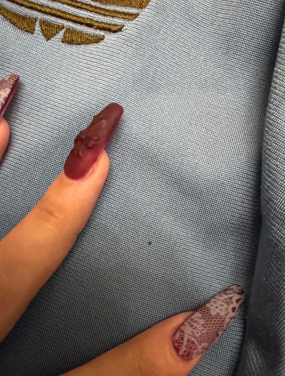 아디다스 구 파이어버드져지 스카이블루 하늘x뮤트 카키 L 상품이미지4