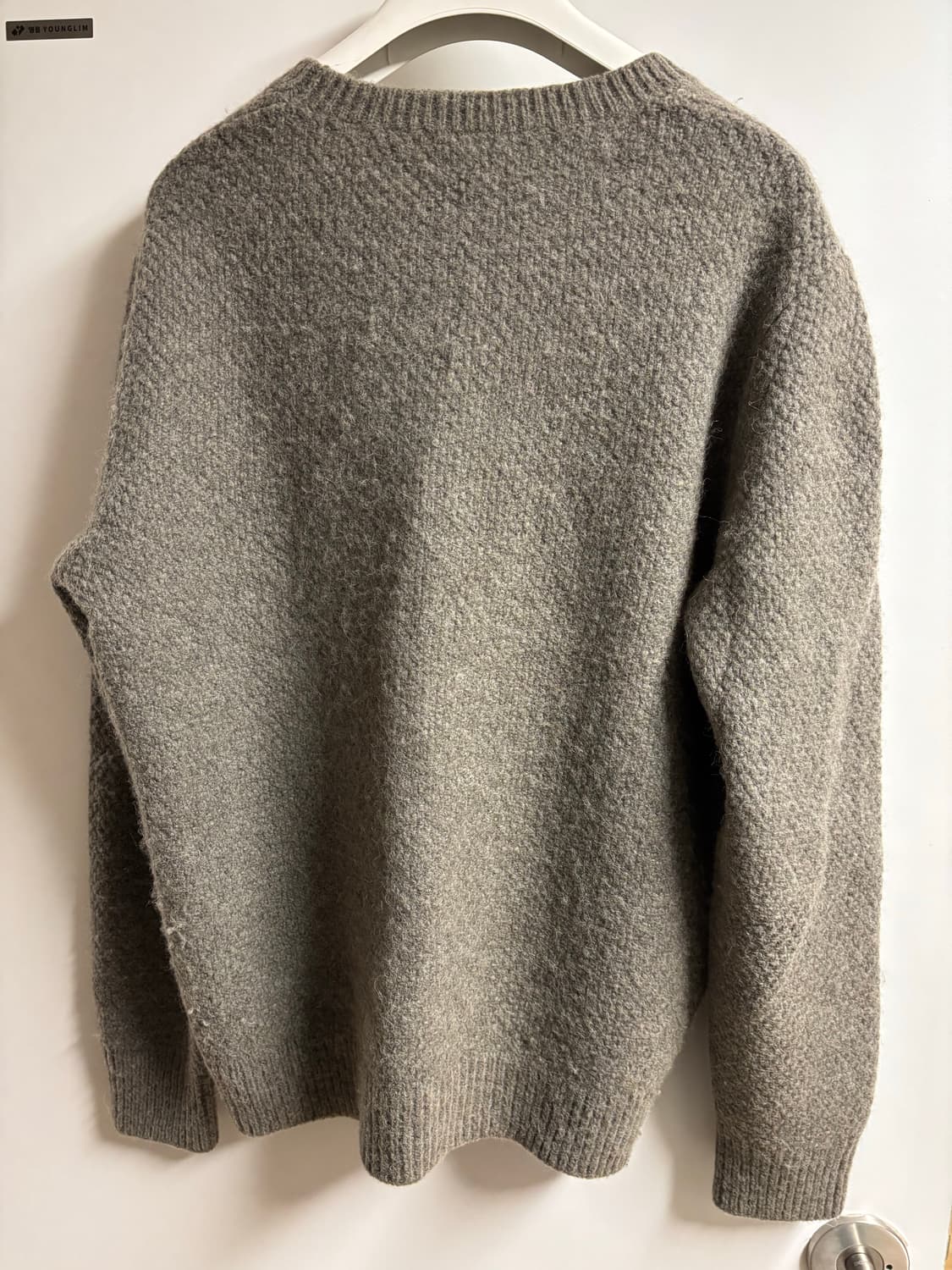 [S] 코스 알파카 스웨터 그레이베이지 상품이미지2