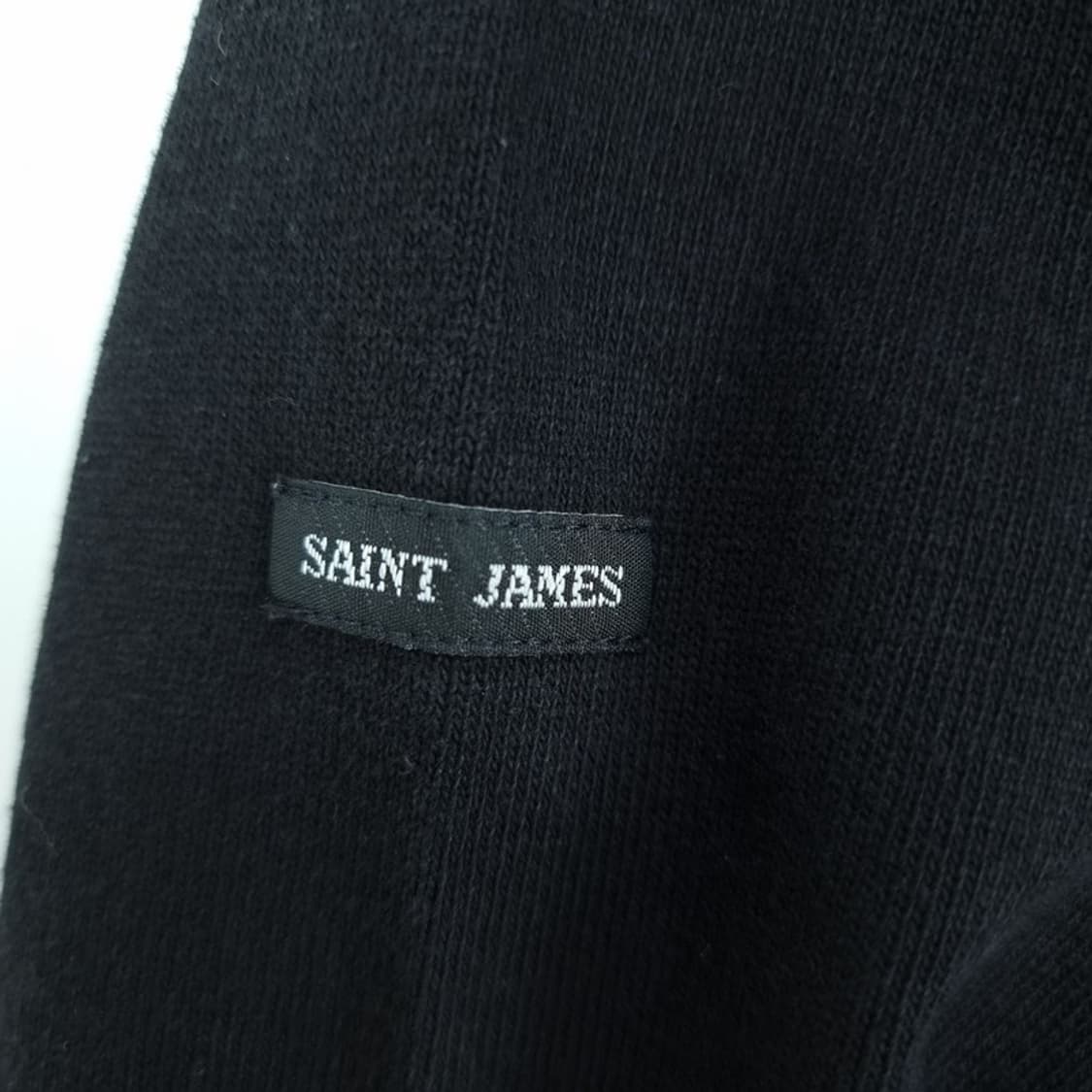 [세인트제임스] 엘보우 패치 보트넥 루즈핏 롱슬리브 긴팔티 M19298 상품이미지6