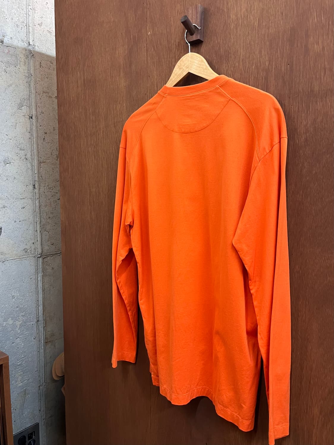 Y-3 로고 롱슬리브 오렌지 상품이미지4