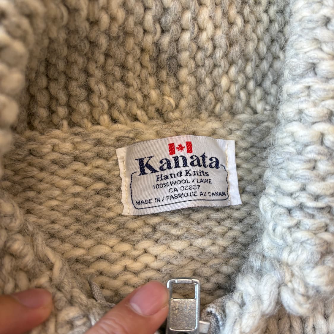 Kanata Cowichan cardigan jacket 카나타 코위찬 상품이미지5