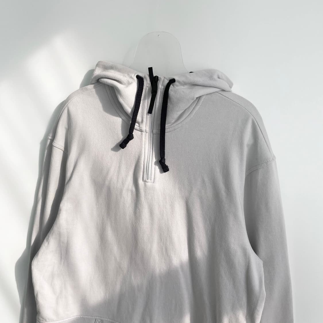 B1 팀버랜드 빈티지 백프린팅 롱 후드티  105사이즈 상품이미지2