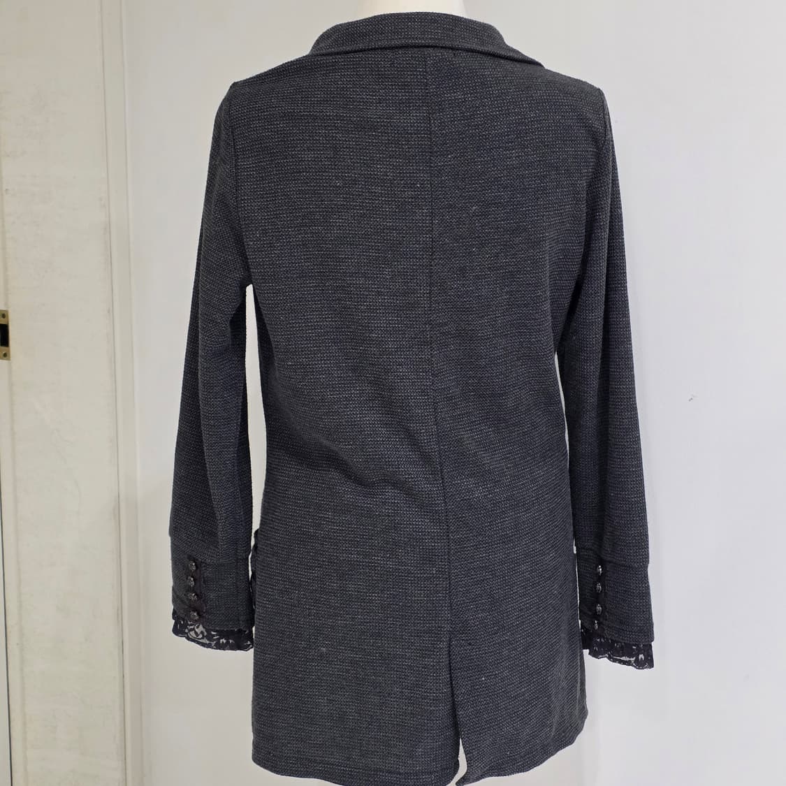 일본엑시즈팜 양지뢰 로즈레이스 니트 자켓 상품이미지4