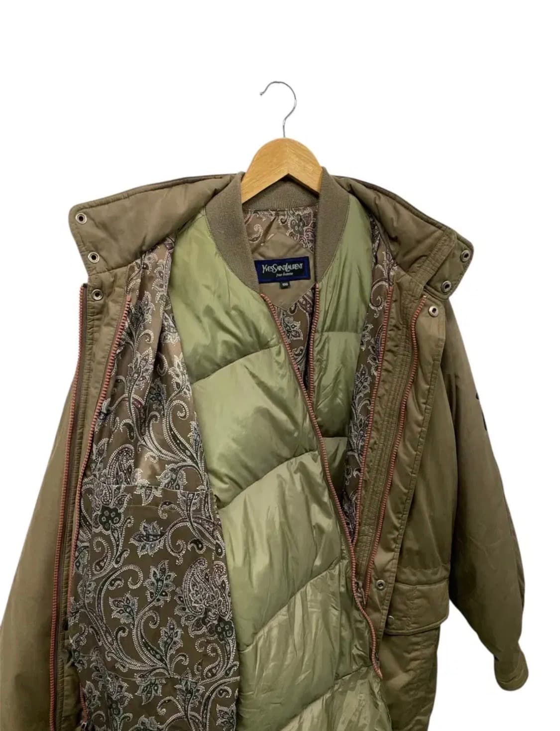 [희귀템]YSL입생로랑 90s 다운 폴리쉘 다운점퍼 L 상품이미지1