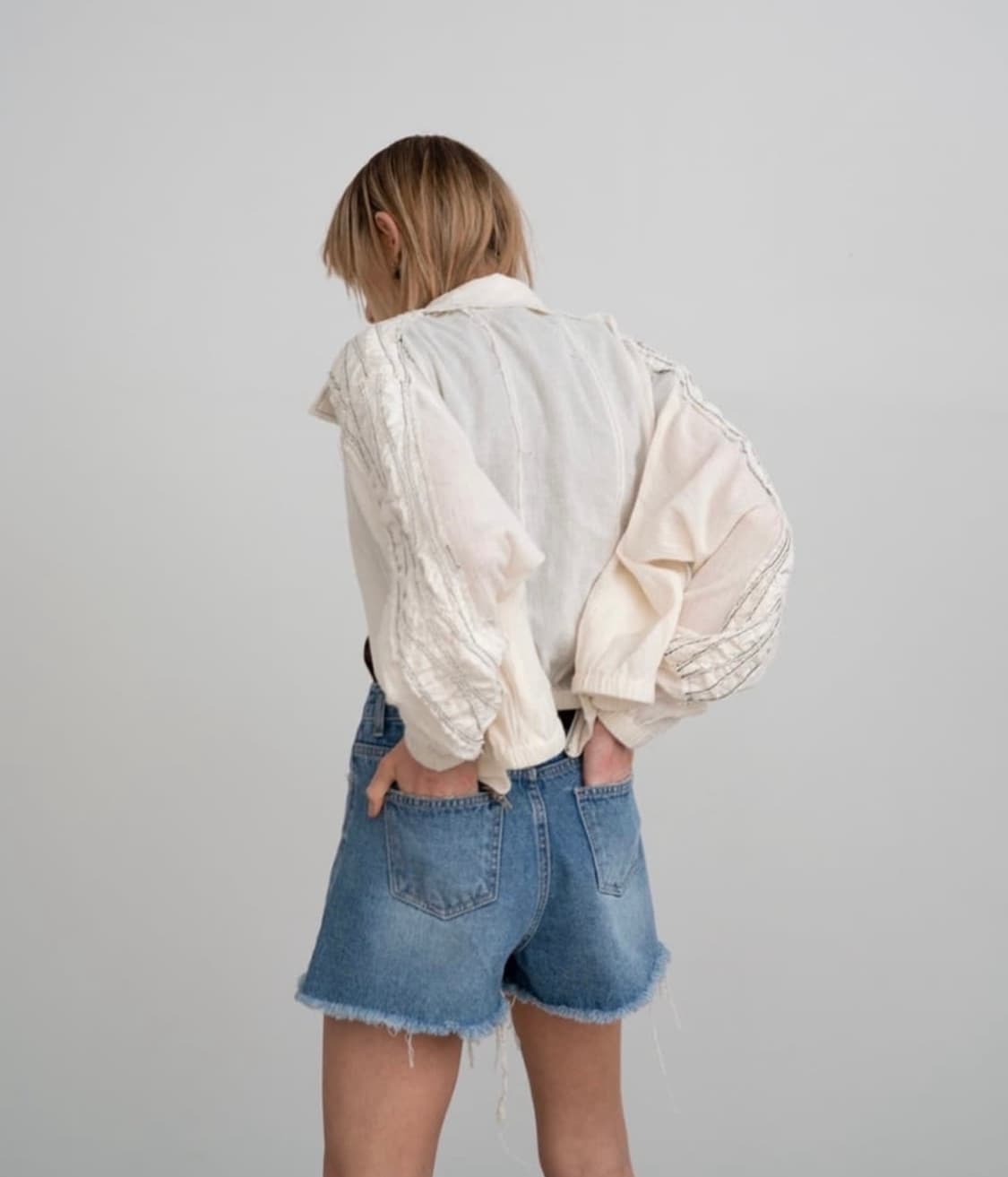 마땡킴 린넨 봄버 자켓 상품이미지6