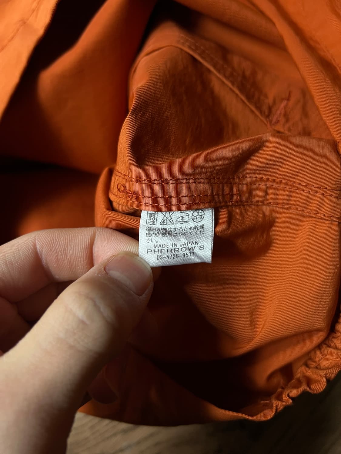 [XL]페로우즈 재팬메이드 디트로이트 테일러 오렌지 스포츠 자켓 상품이미지8