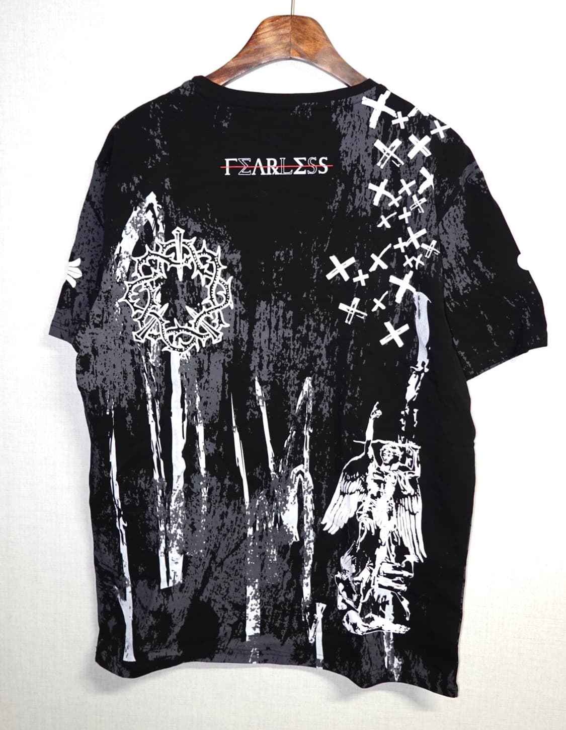 Rhinestone skull t-shirt 상품이미지3