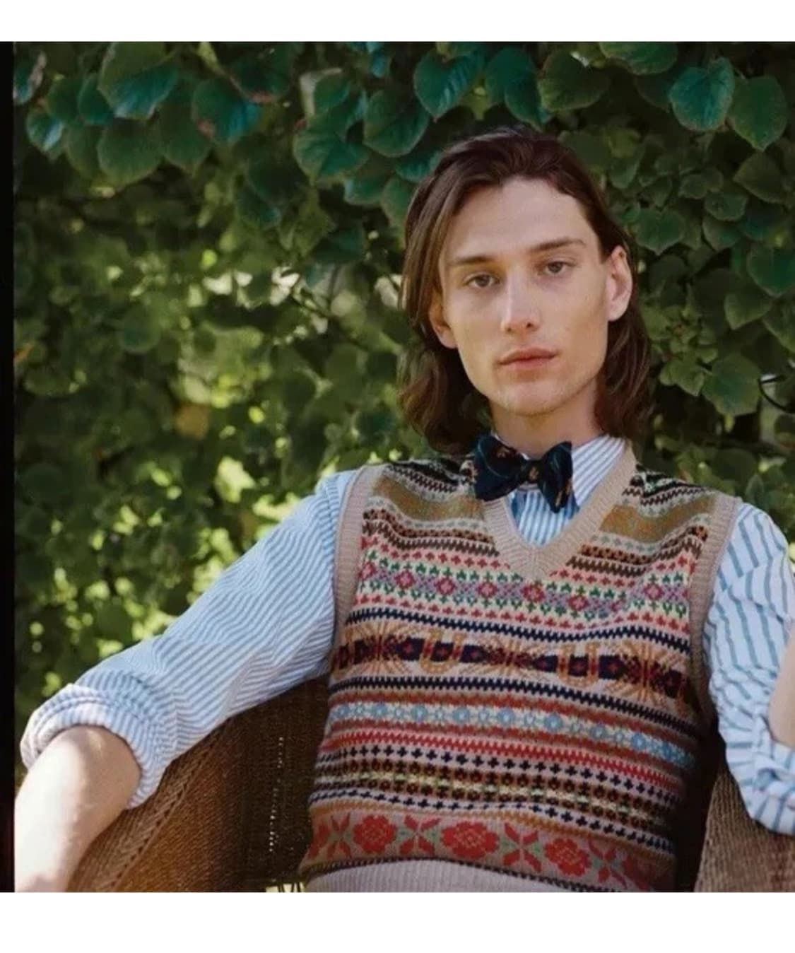 폴로 랄프로렌 페어아일 베스트 M 상품이미지3