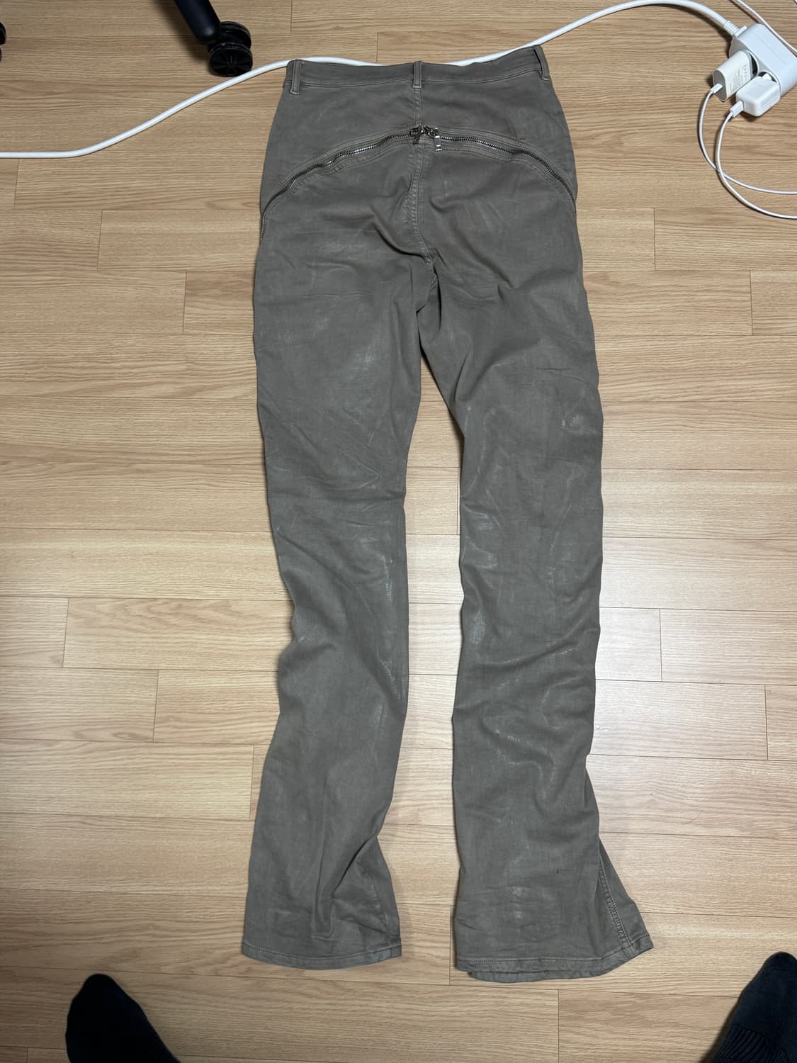 릭오웬스 볼란 바나나 지퍼진 SCF 29사이즈 상품이미지2