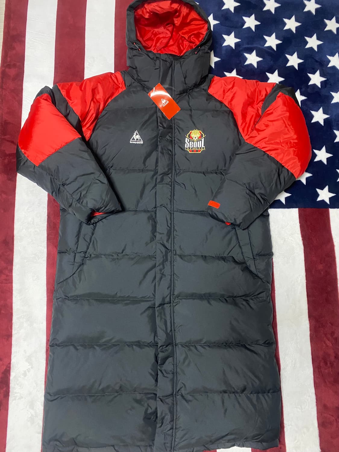 FC서울 14-15시즌 선수지급용 롱패딩 상품이미지1