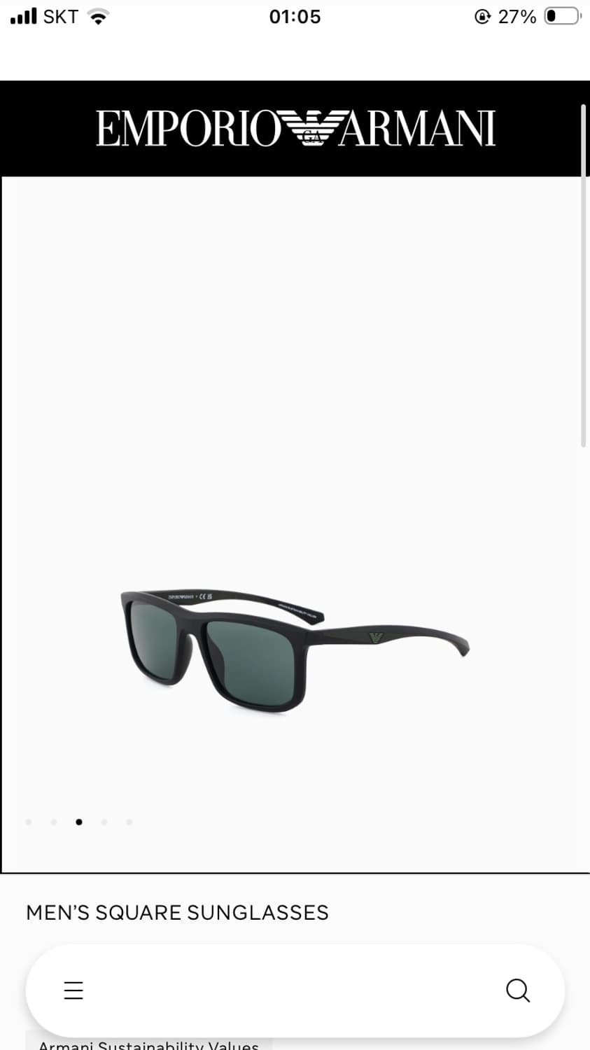 Emporio armani 선글라스 상품이미지4