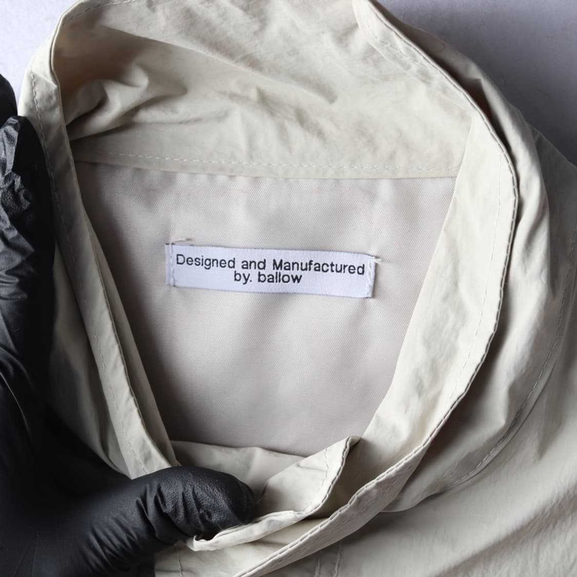 BALLOW  스트링 바람막이 자켓 상품이미지5