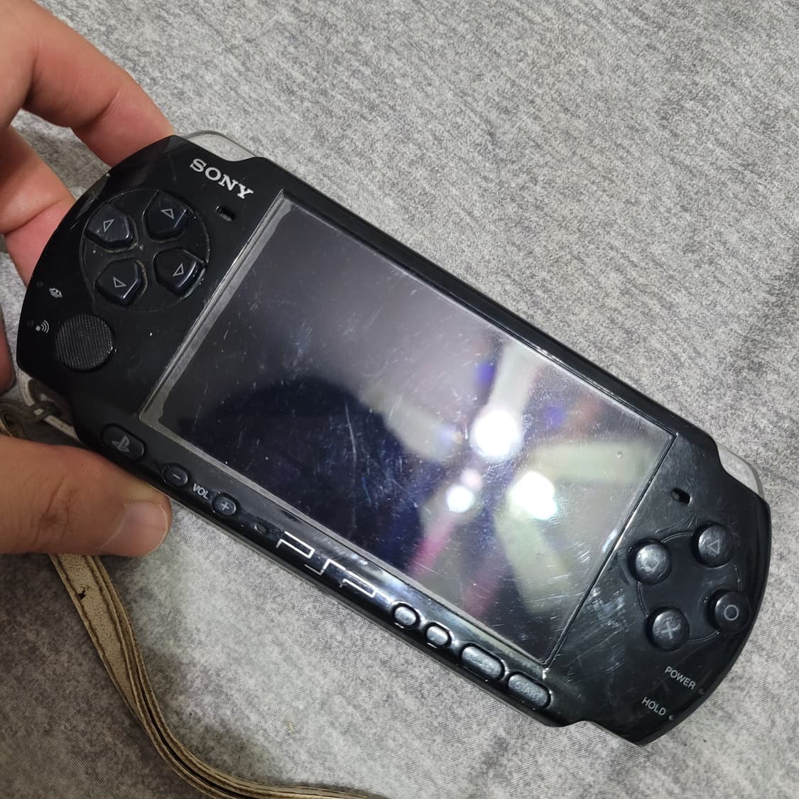 소니 psp3001번 블랙색상 고장품 상품이미지1