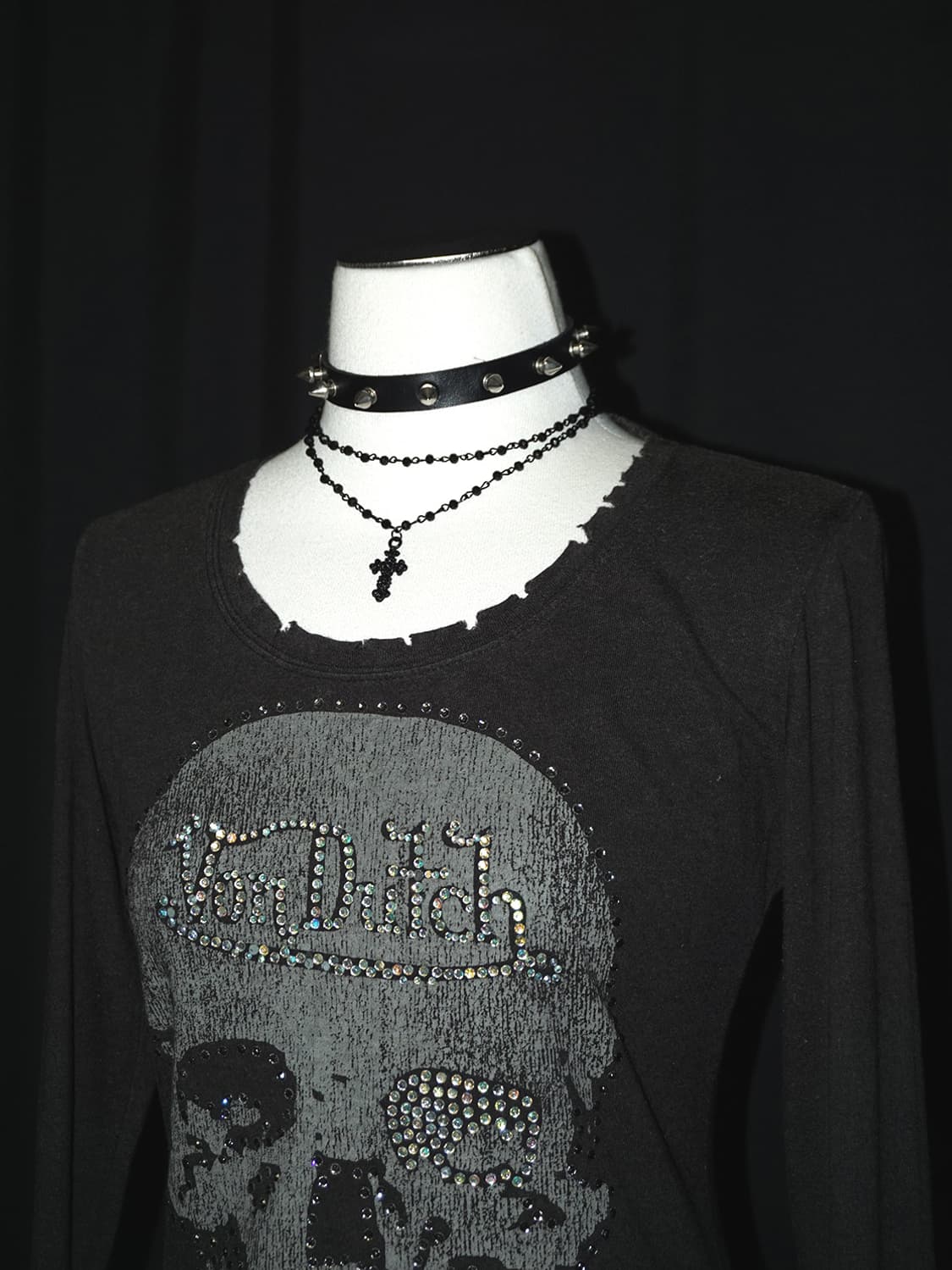 (von dutch) grunge y2k t  상품이미지4