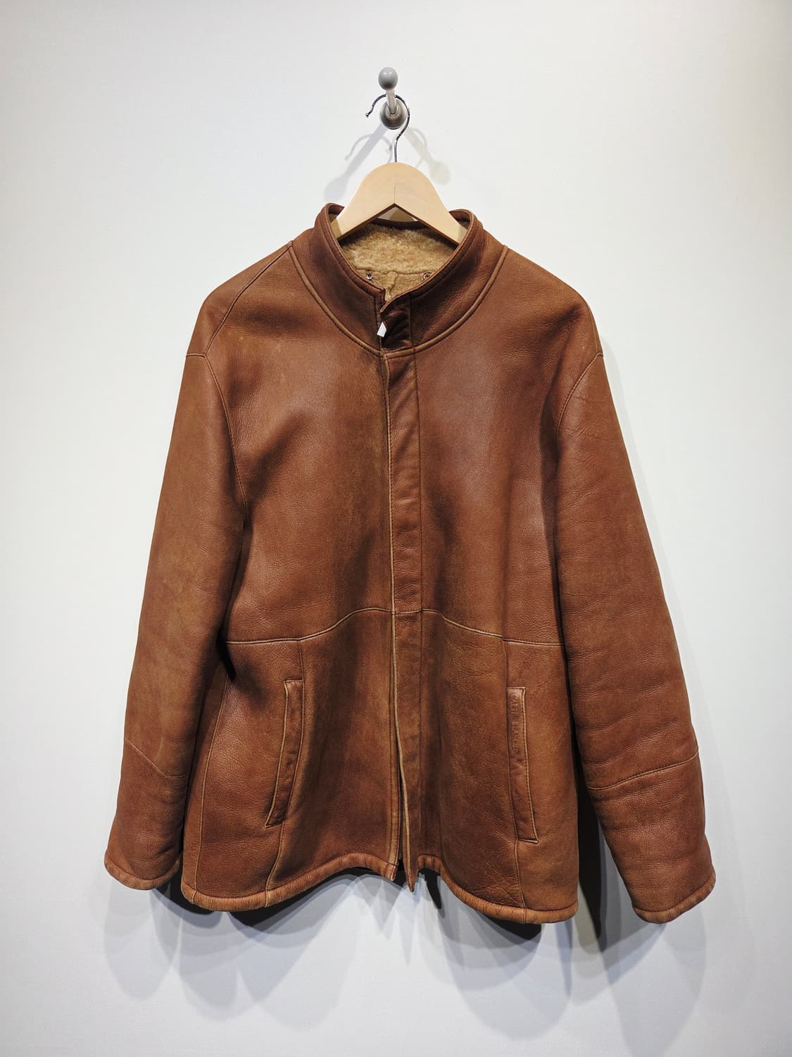 까르뜨블랑슈 브라운 천연 양가죽 자켓_100 상품이미지2