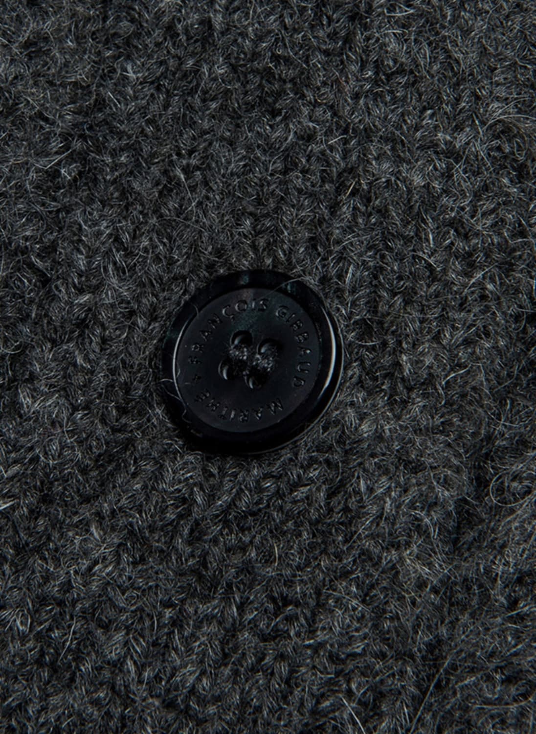 마리떼 프랑소와 저버 모헤어 카라 가디건 - 차콜 상품이미지3