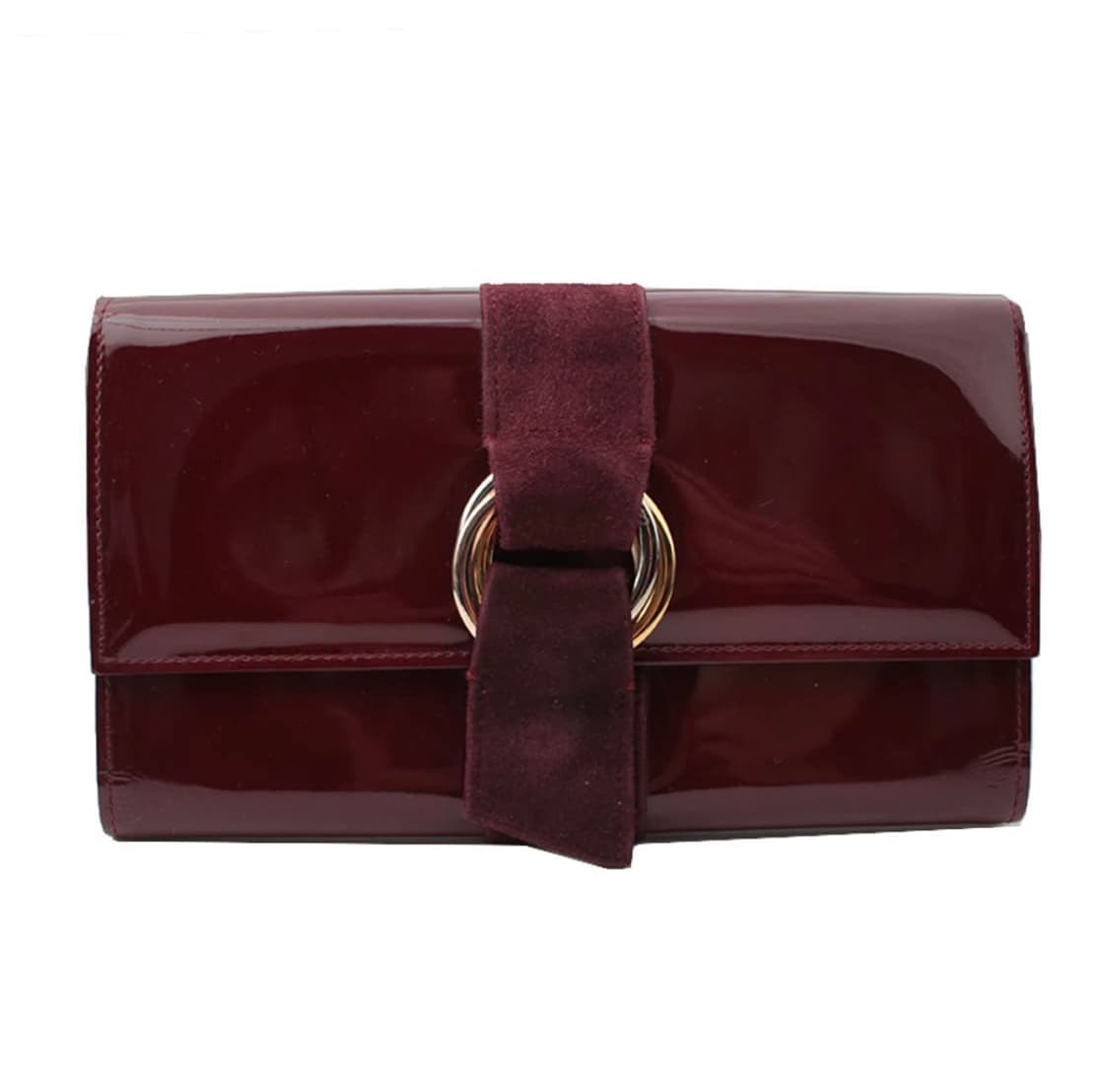 까르띠에 트리니티 버건디 페이턴트 지갑 상품이미지1