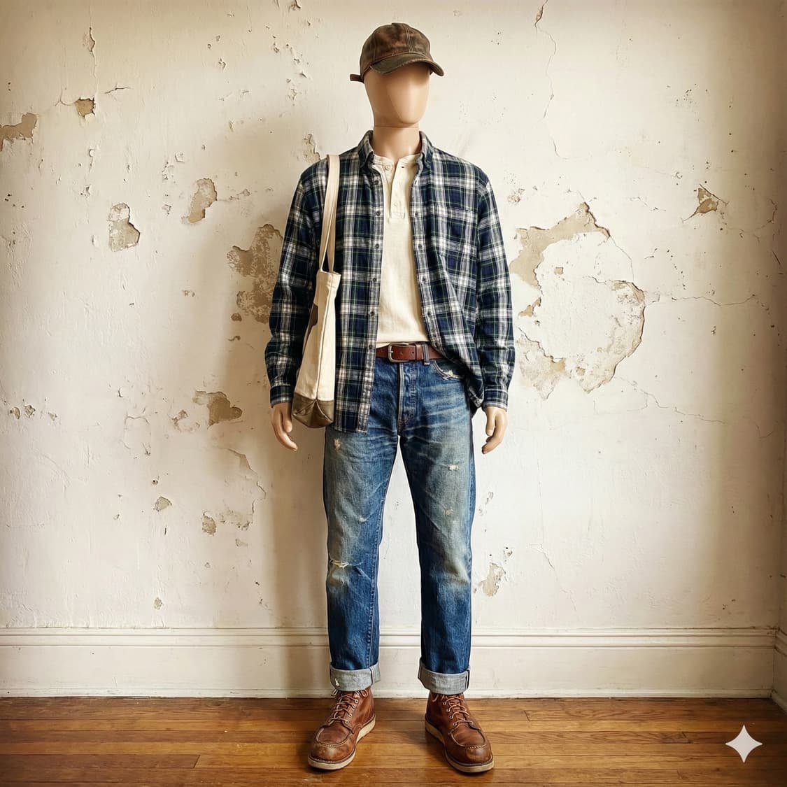 L.L.Bean 타탄 체크 셔츠 상품이미지2