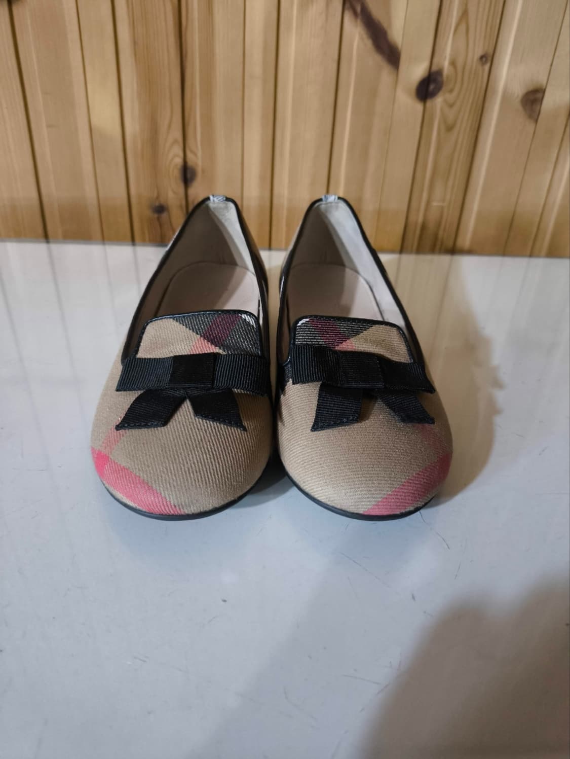 30 버버리 키즈 리본 플랫 상품이미지4