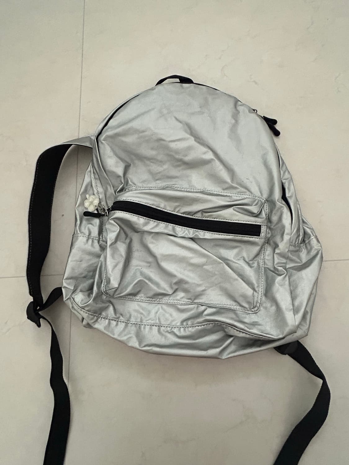 실버 백팩 상품이미지1