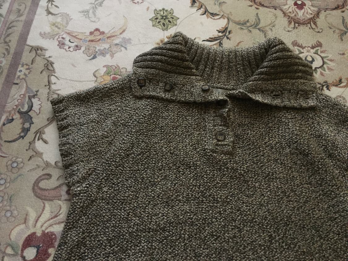 빈티지 니트 반팔 탑 상품이미지2