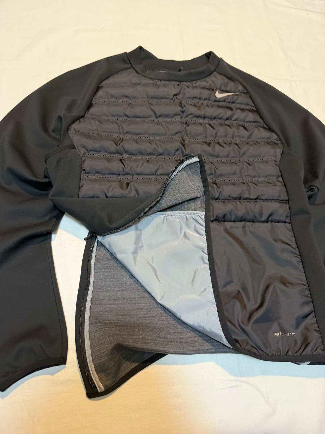 나이키 골프 에어로로프트 크루넥 맨투맨 블랙 상품이미지3