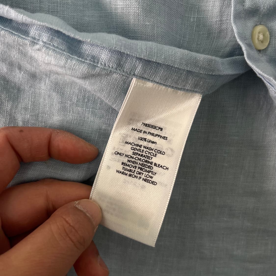 100 폴로랄프로렌 린넨 포켓 셔츠 상품이미지6