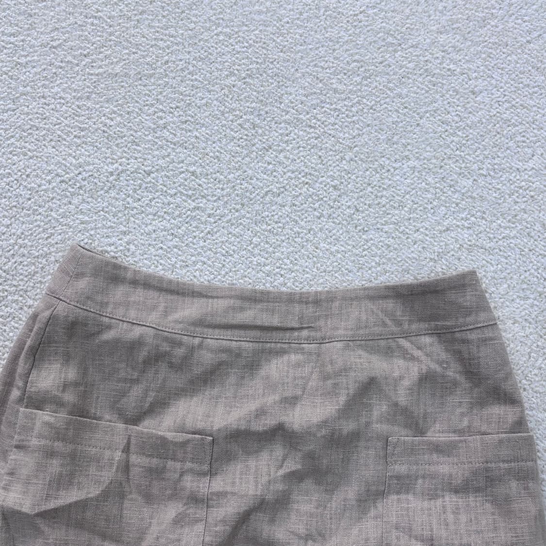 24 미쏘 린넨 미니 스커트 0313E 상품이미지4