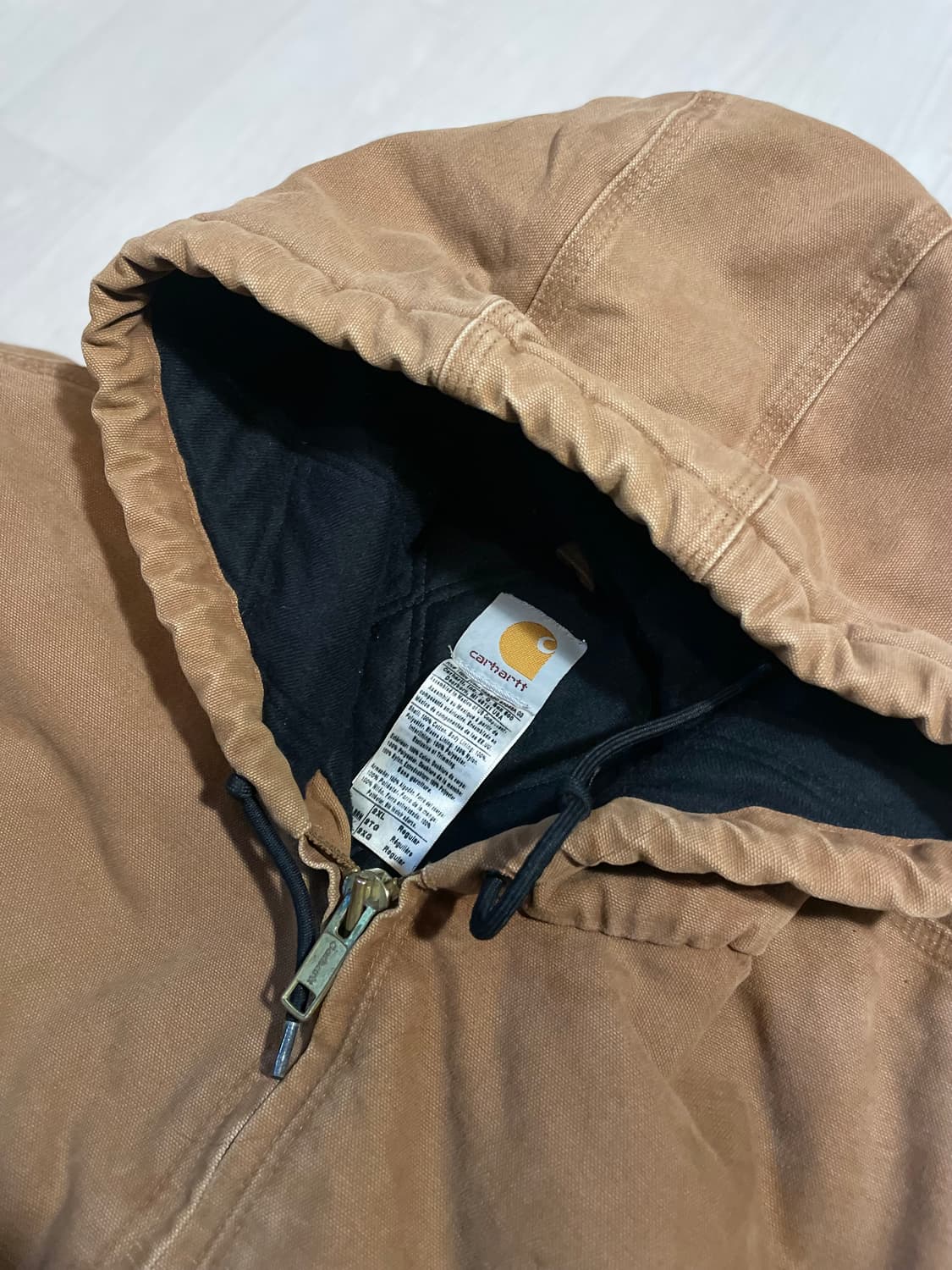 칼하트 액티브 후드 자켓 Carhartt Active J130 2XL 상품이미지2
