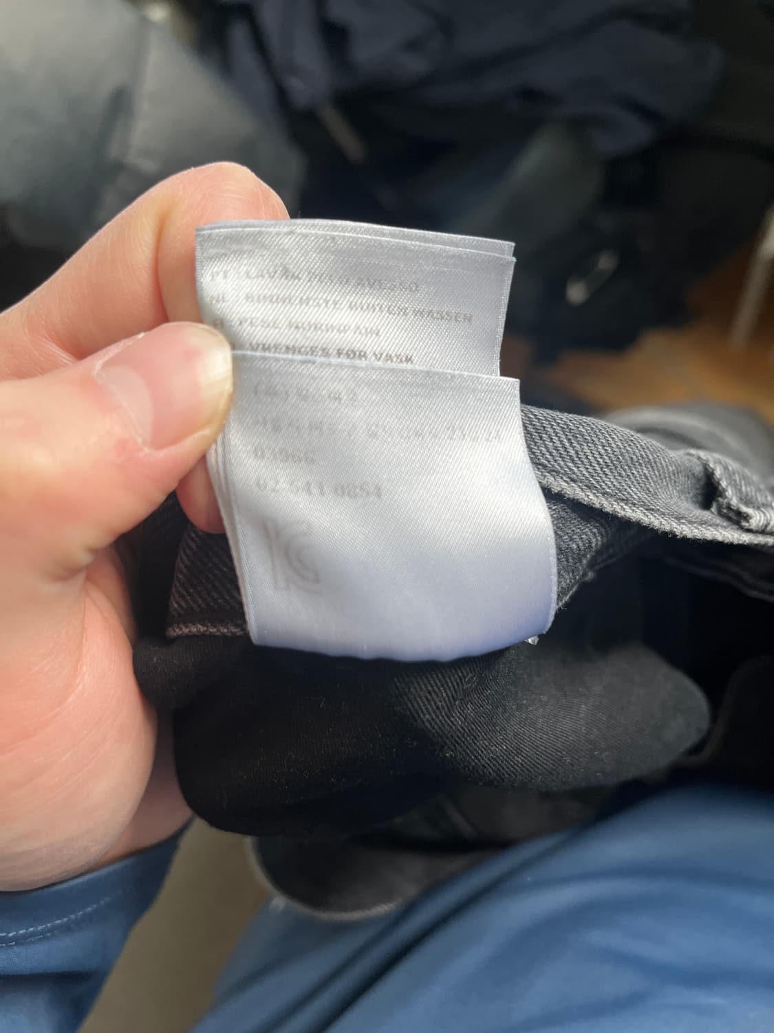 칼하트 WIP 흑청 데님팬츠 34 상품이미지6