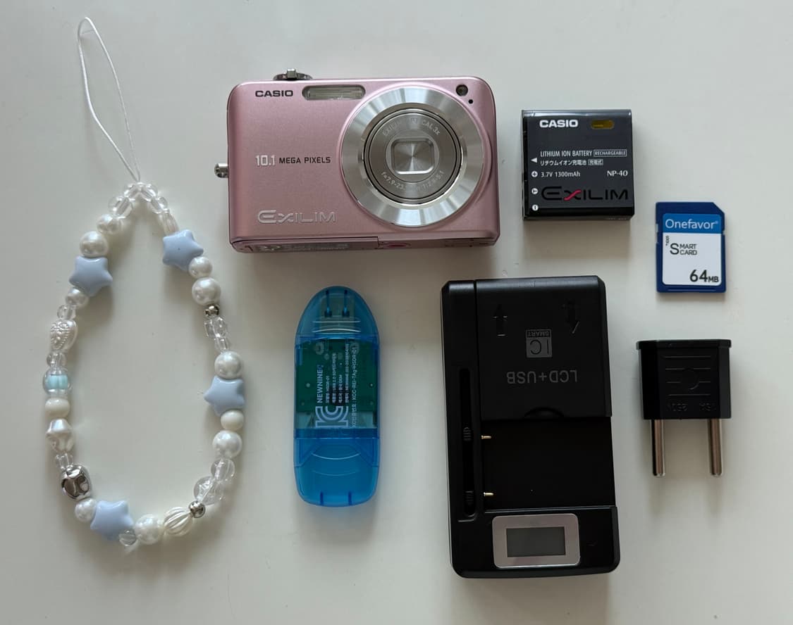 [미품/풀구성📦] 카시오 EX-Z1080 핑크 은채 디카 상품이미지3