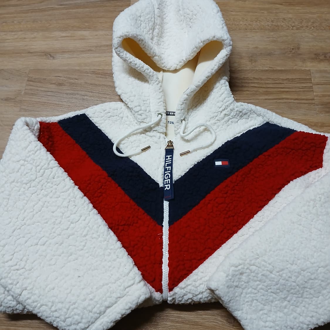 TOMMY 타미힐피거 여성 후리스 점퍼 자켓 상품이미지1