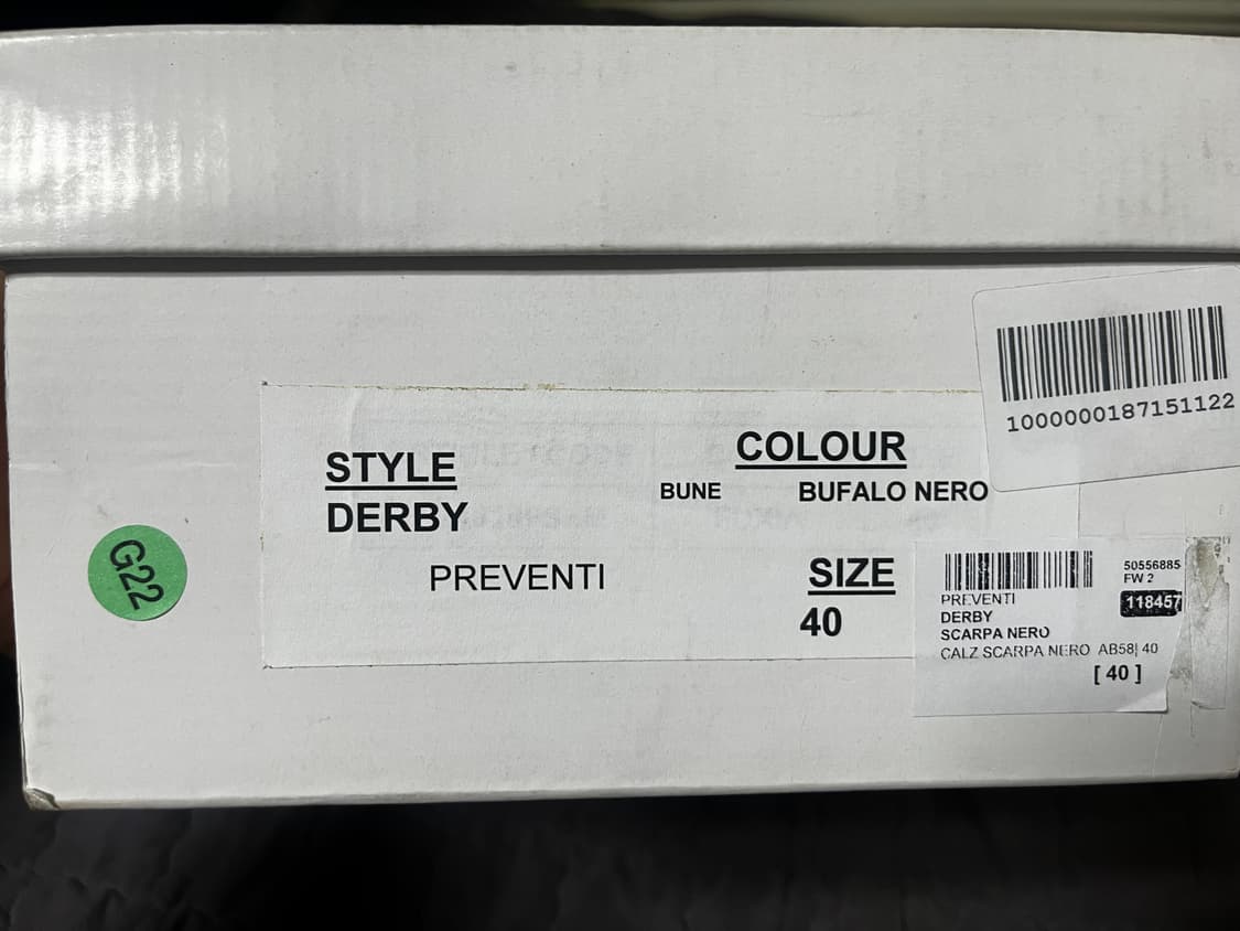PREVENTI STYLE DERBY (40) 상품이미지4