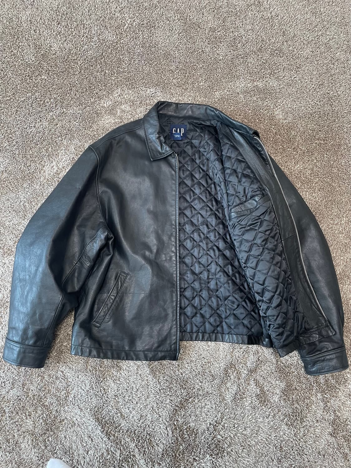 빈티지 올드갭 레더자켓 old gap leather 상품이미지3