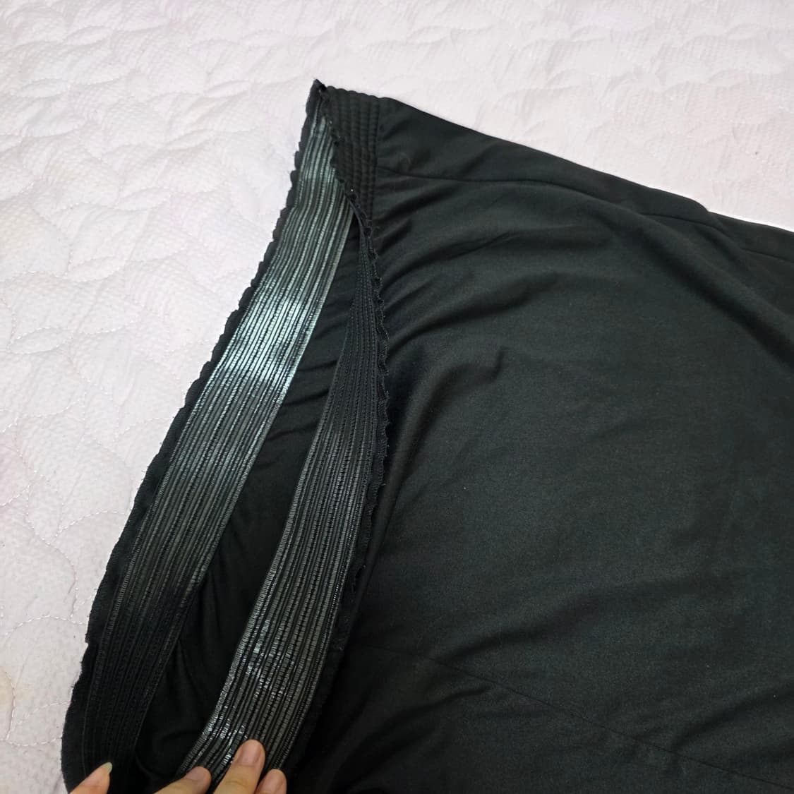 푸마 일본판빈티지)블랙 스포티 오프숄더 오네갸루 벌룬 반팔 티셔츠 상품이미지6
